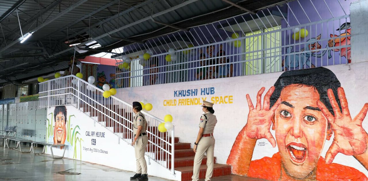 2022 04 Khushi Hub 1 jpg 202204 BAN Child Friendly Spaces at Train Stations Approved for Full Use