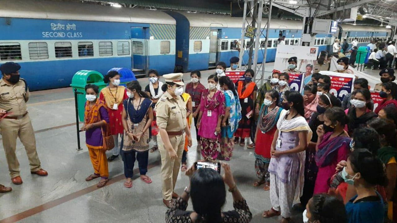 2020 06 Garment Factory Rescue Survivors at train station