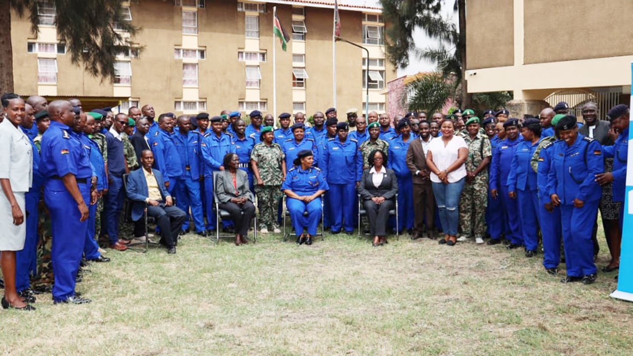 Kenya Senior Police Officers Training 2022 05 Kenya Kenya Election Security Training Approved for Full Use