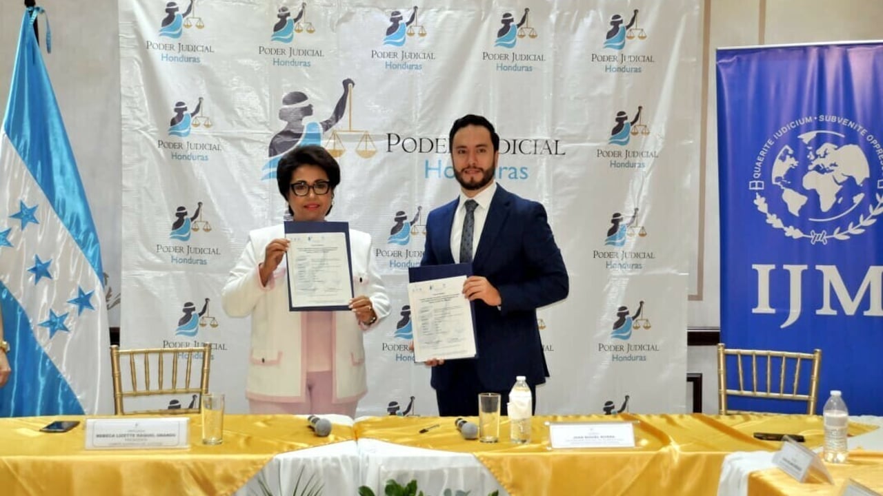Signature of Agreement with Honduran Judiciary Organism 202309 HO Signature Agreement Approved for Full Use