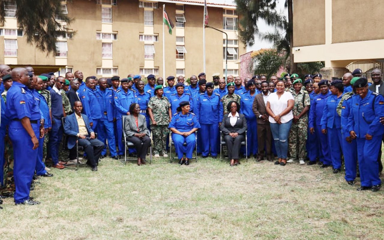 Kenya Senior Police Officers Training 2022 05 Kenya Kenya Election Security Training Approved for Full Use