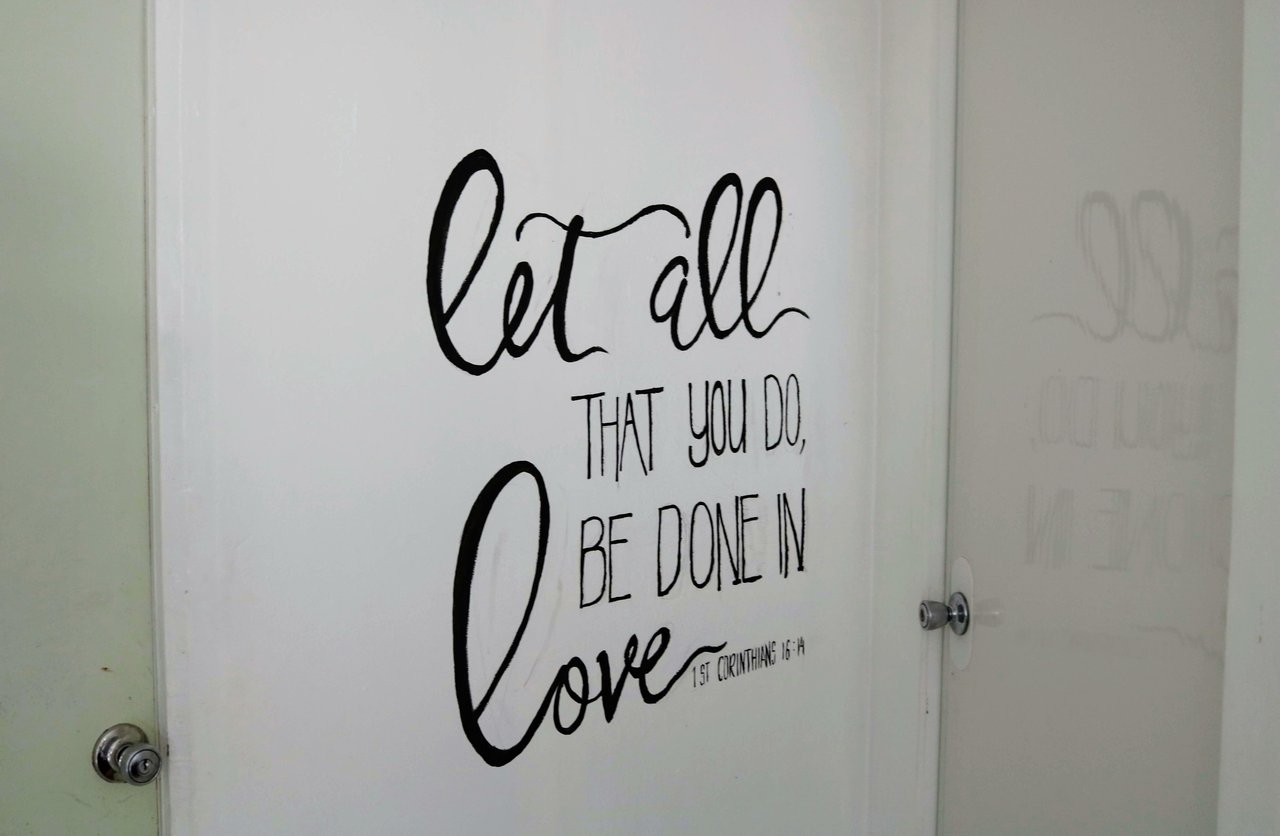Let all that you do be done in love