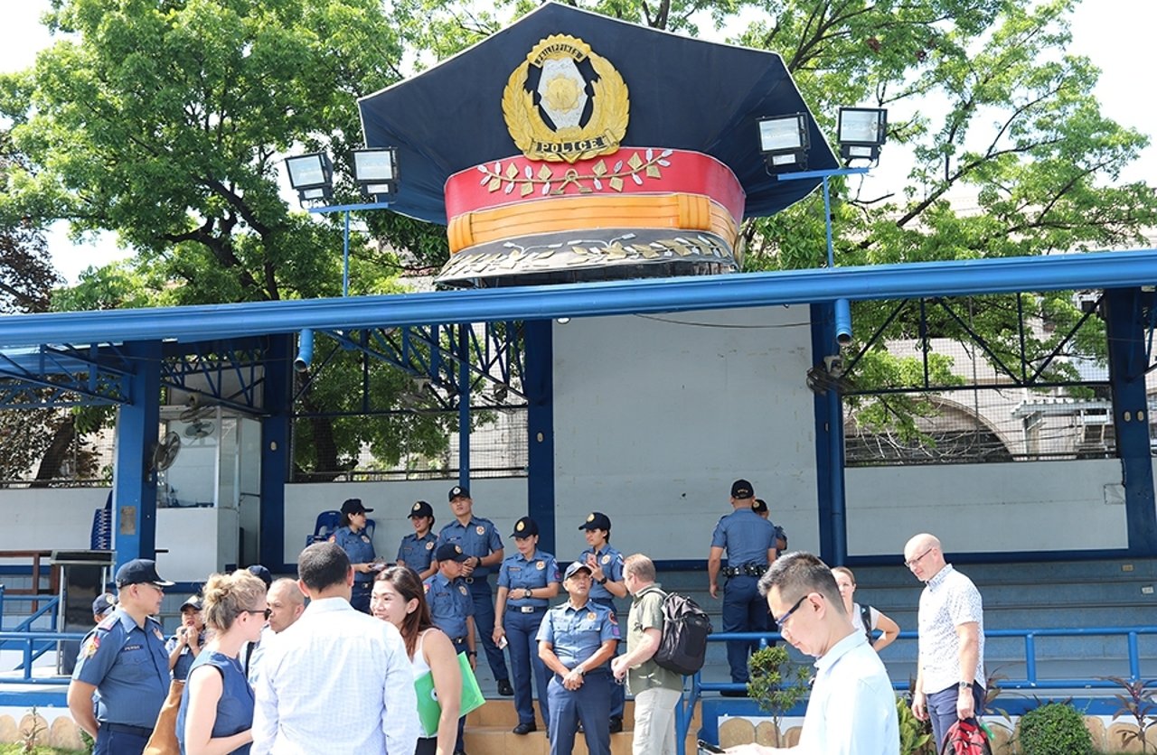 Visiting police cebu philippines