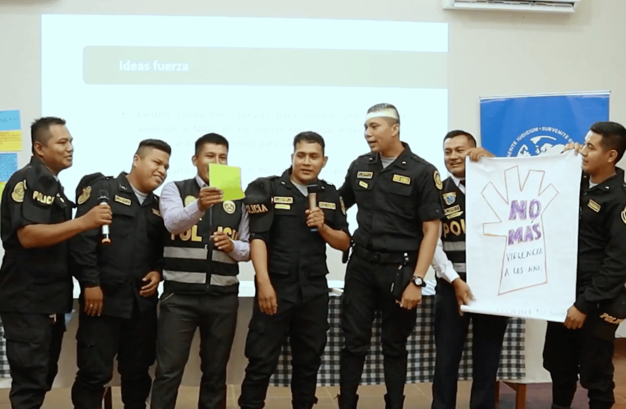 Peruvian Police goes into Childhood Mode 4