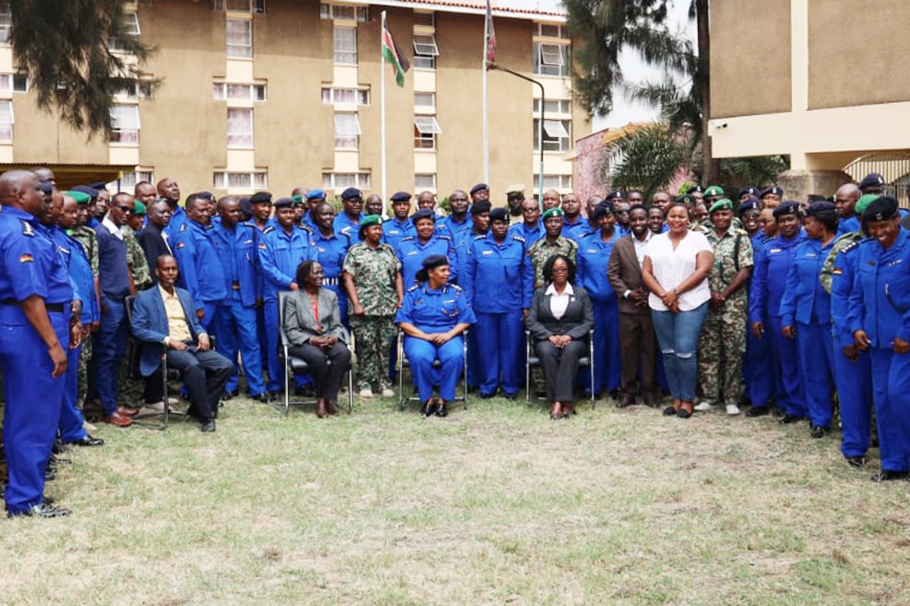 Kenya Senior Police Officers Training 2022 05 Kenya Kenya Election Security Training Approved for Full Use