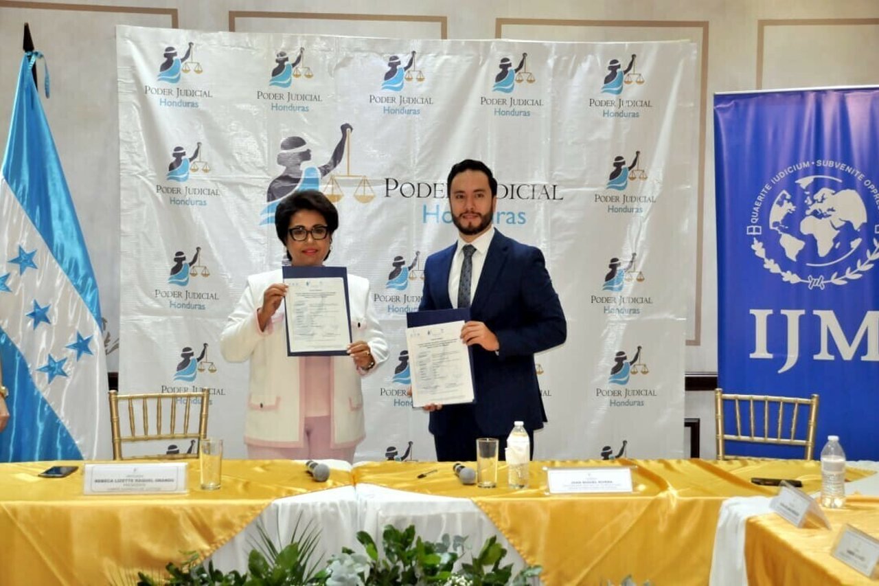 Signature of Agreement with Honduran Judiciary Organism 202309 HO Signature Agreement Approved for Full Use